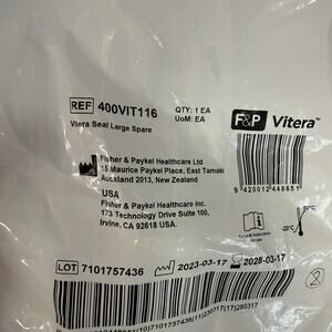 Fisher & Paykel Vitera Seal Replacement Large - 400VIT116